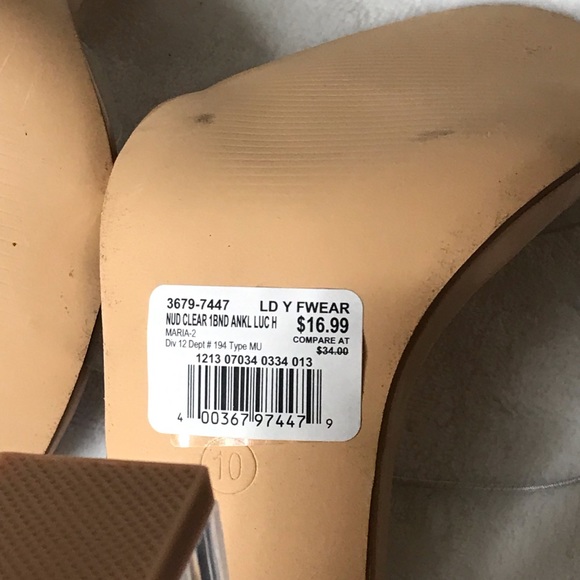 Cape Robbin nude heels - Picture 3 of 5